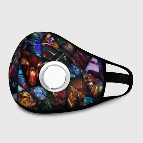 Маска из неопрена Герои Dota 2
