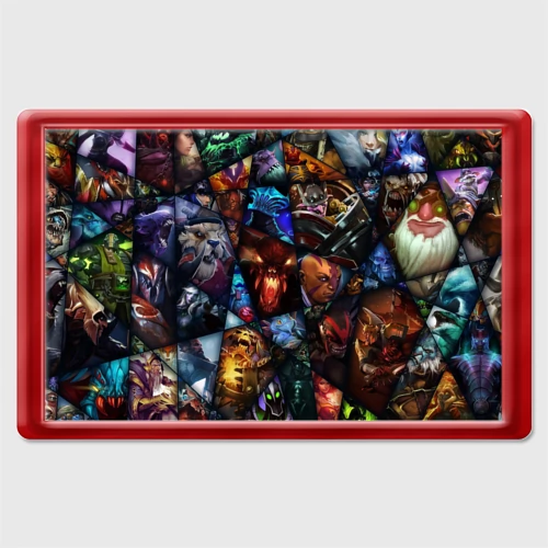 Магнит 45*70 Герои Dota 2