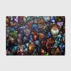 Головоломка Пазл магнитный 126 элементов Герои Dota 2