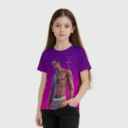 Детская футболка 3D Fortnite Travis Scott - фото 2