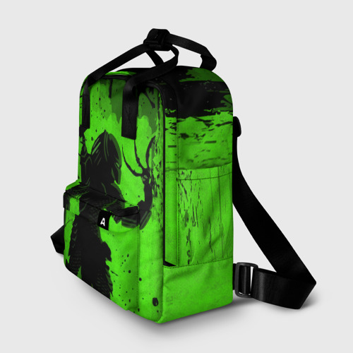 Женский рюкзак 3D с принтом Predator, фото на моделе #1