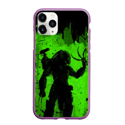 Чехол для iPhone 11 Pro Max матовый Predator