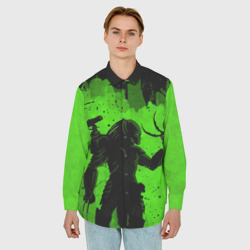 Мужская рубашка oversize 3D Predator - фото 2