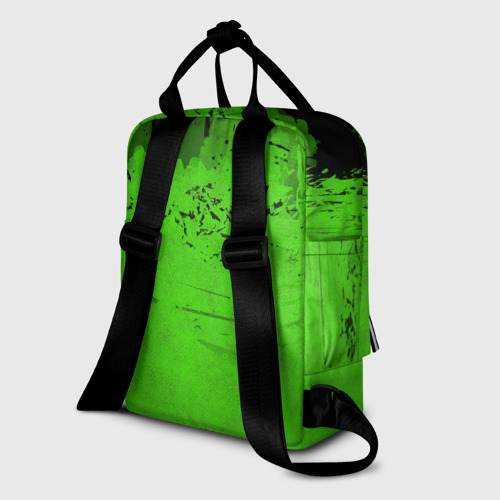 Женский рюкзак 3D с принтом Predator, вид сзади #1