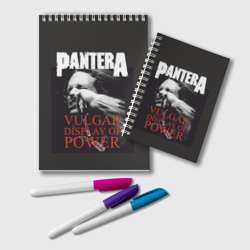 Блокнот Pantera vulgar of power