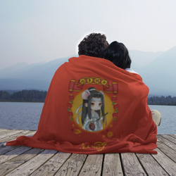 Плед 3D Чиби Лань Чжань и Вэй Ин - Мастер тёмного пути - фото 2