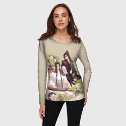 Женский лонгслив 3D Wei Ying and Lan Zhan - Мастер тёмного пути - фото 2