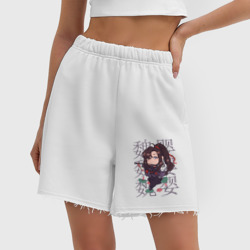 Женские шорты oversize футер хлопок Вэй Усянь - Мастер тёмного пути - фото 2