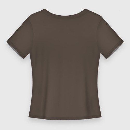 Женская футболка 3D Slim Burn emotion, цвет 3D печать - фото 2