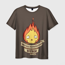 Мужская футболка 3D Burn emotion