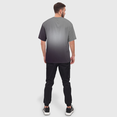 Мужская футболка oversize 3D Пендрагон, цвет 3D печать - фото 4