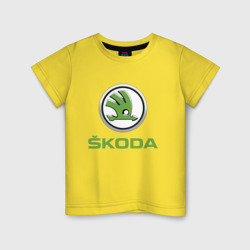 Детская футболка хлопок Skoda