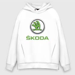 Мужское худи Oversize хлопок Skoda