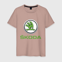 Мужская футболка хлопок Skoda