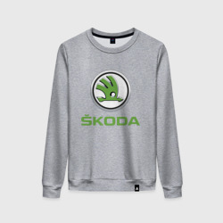 Женский свитшот хлопок Skoda