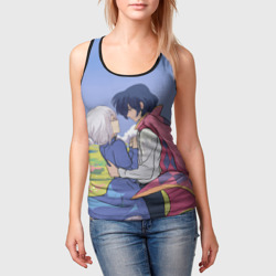 Женская майка 3D Ходячий замок Howl - фото 2