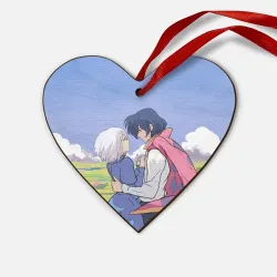 Деревянная игрушка Сердце Ходячий замок Howl