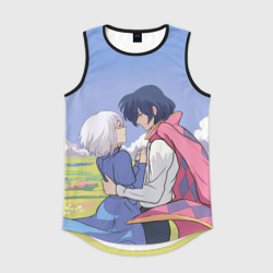 Мужская спортивная майка 3D Ходячий замок Howl