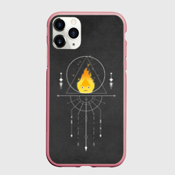 Чехол для iPhone 11 Pro Max матовый Кальцифер