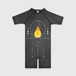 Детский купальный костюм 3D Кальцифер