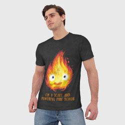 Мужская футболка 3D I`m scary - фото 2