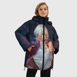 Женская зимняя куртка Oversize Хаул и Кальцифер - фото 2