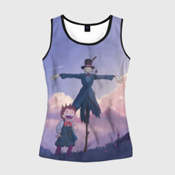 Женская майка 3D Маркл и Пугало-Репка