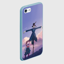 Чехол для iPhone 5/5S матовый Маркл и Пугало-Репка - фото 2