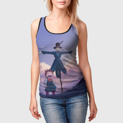 Женская майка 3D Маркл и Пугало-Репка - фото 2