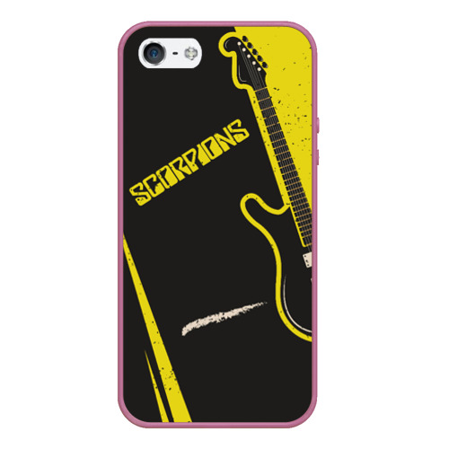 Чехол для iPhone 5/5S матовый Scorpions