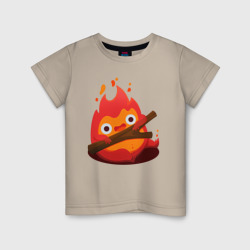 Детская футболка хлопок Calcifer