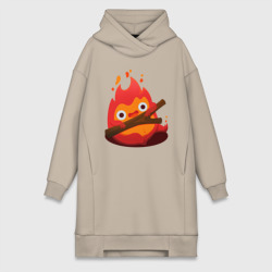 Платье-худи хлопок Calcifer