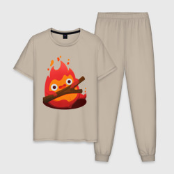 Мужская пижама хлопок Calcifer