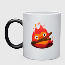 Кружка хамелеон Calcifer