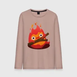 Мужской лонгслив хлопок Calcifer