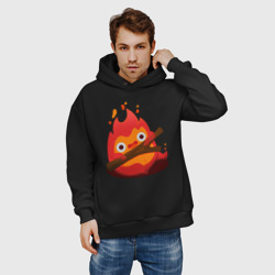 Мужское худи Oversize хлопок Calcifer - фото 2