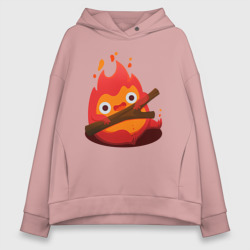 Женское худи Oversize хлопок Calcifer