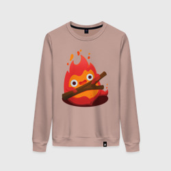 Женский свитшот хлопок Calcifer