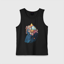 Детская майка хлопок Хаул и Софи