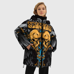 Женская зимняя куртка Oversize Scorpions - фото 2