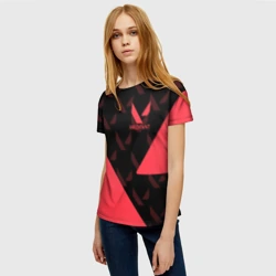 Женская футболка 3D Valorant - фото 2