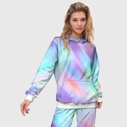 Женский костюм с толстовкой 3D Градиент - фото 2