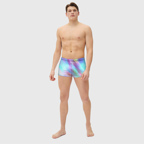 Мужские купальные плавки 3D Градиент, цвет 3D печать - фото 5