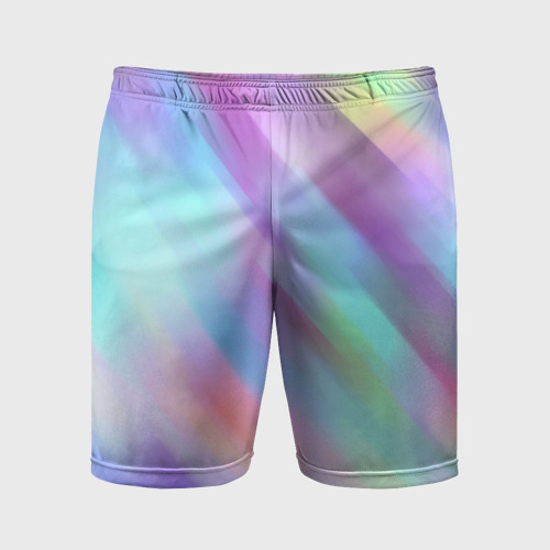 Мужские шорты спортивные Градиент, цвет 3D печать