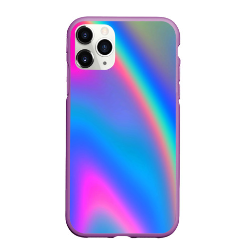 Чехол для iPhone 11 Pro Max матовый Gradient, цвет фиолетовый