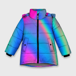 Зимняя куртка для девочек 3D Gradient
