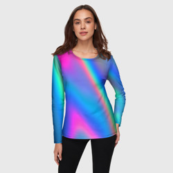 Женский лонгслив 3D Gradient - фото 2