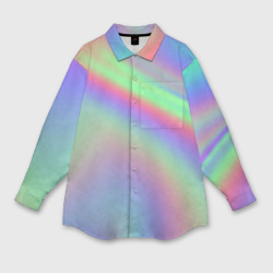 Мужская рубашка oversize 3D Gradient vinyl