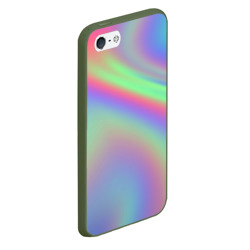 Чехол для iPhone 5/5S матовый Gradient vinyl - фото 2