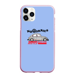 Чехол для iPhone 11 Pro Max матовый Volkswagen Beetle